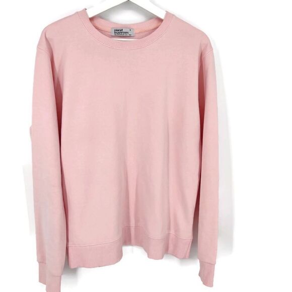Planet Mushroom Light Pink Sweatshirt M - Picture 1 of 6